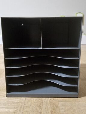 MCM Industrial Grey Metal Organizer